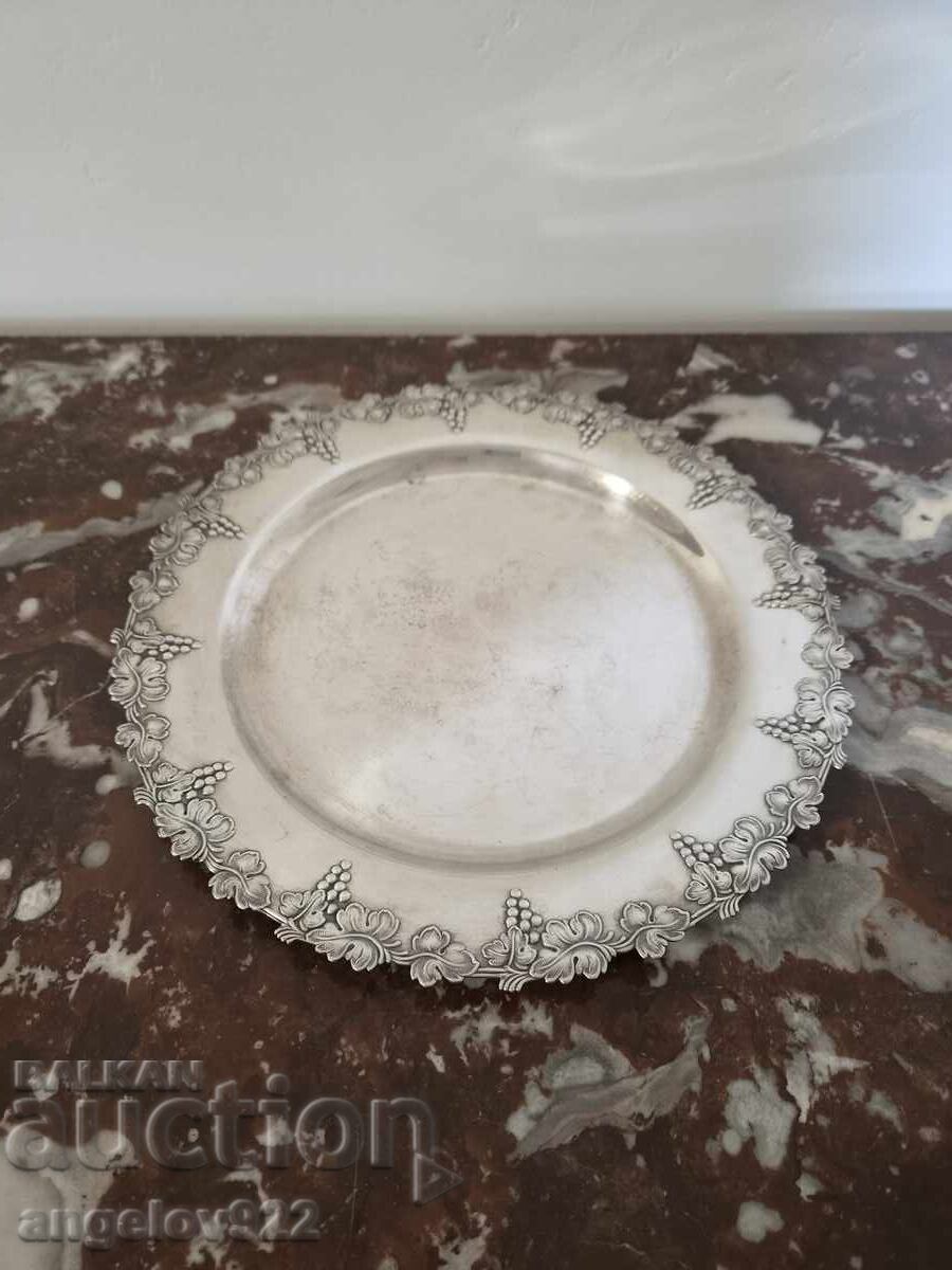 Ασημένιο μεταλλικό δίσκος!!!