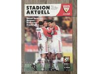 Stuttgart Eintracht Bundesliga Balakov Hubchev Program Fotbal