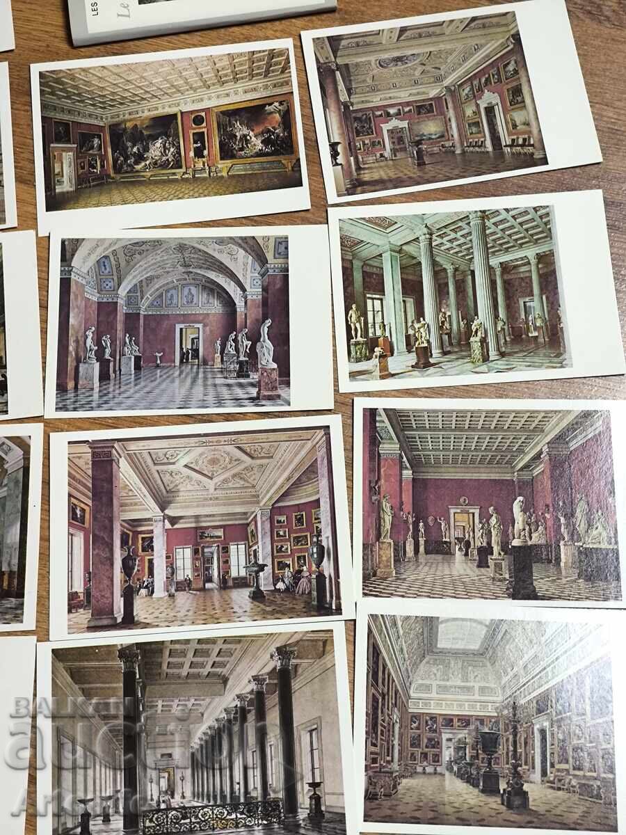 Livrarea Set vintage de cărți poștale „Noul Ermitaj” (1975)