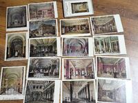 Set vintage de cărți poștale „Noul Ermitaj” (1975)
