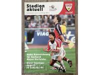 Stuttgart Schalke 04 Bundesliga Ballack Program Fotbal
