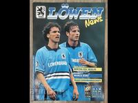 1860 Мюнхен Бундеслига Боримиров Йовов Програма Футбол