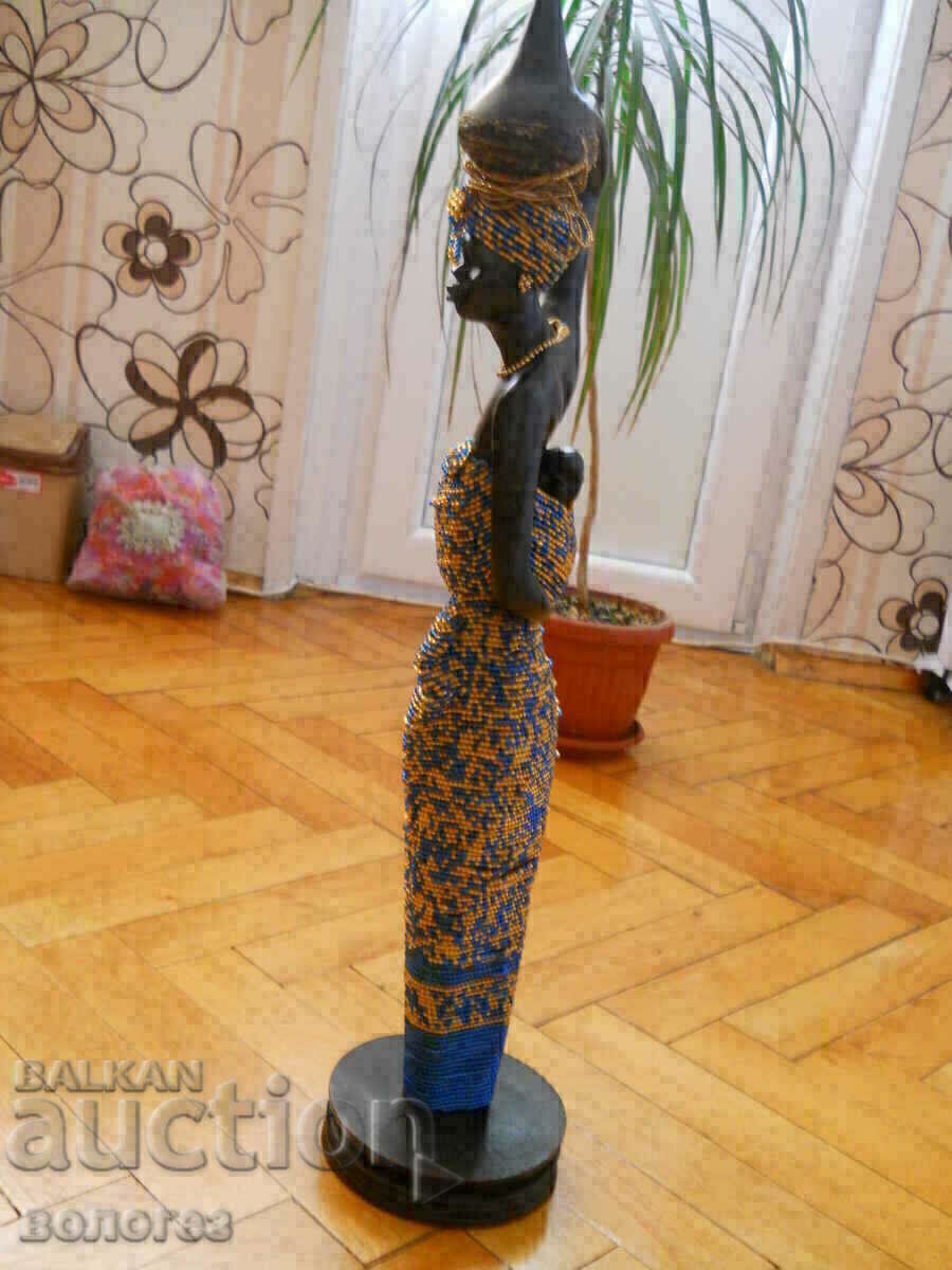 Livrarea Veche figurină africană din lemn