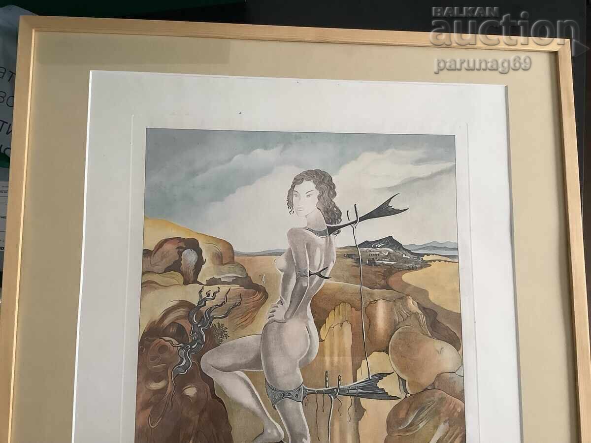 Γνήσια λιθογραφία του Σαλβαντόρ Νταλί (1904 - 1989) με τιμή € 850.00 | 1662.46 BGN Γνήσια λιθογραφία του Σαλβαντόρ Νταλί (1904 - 1989) με τιμή € 850.00 | 1662.46 BGN