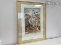 Original lithograph by Salvador Dalí (1904 - 1989)