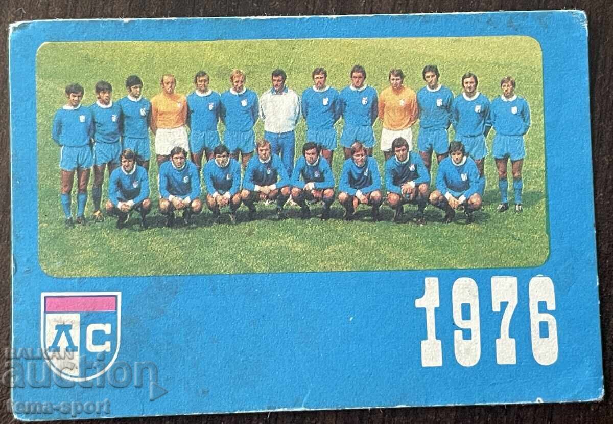 1864 Bulgaria calendar football club Levski Spartak 1976