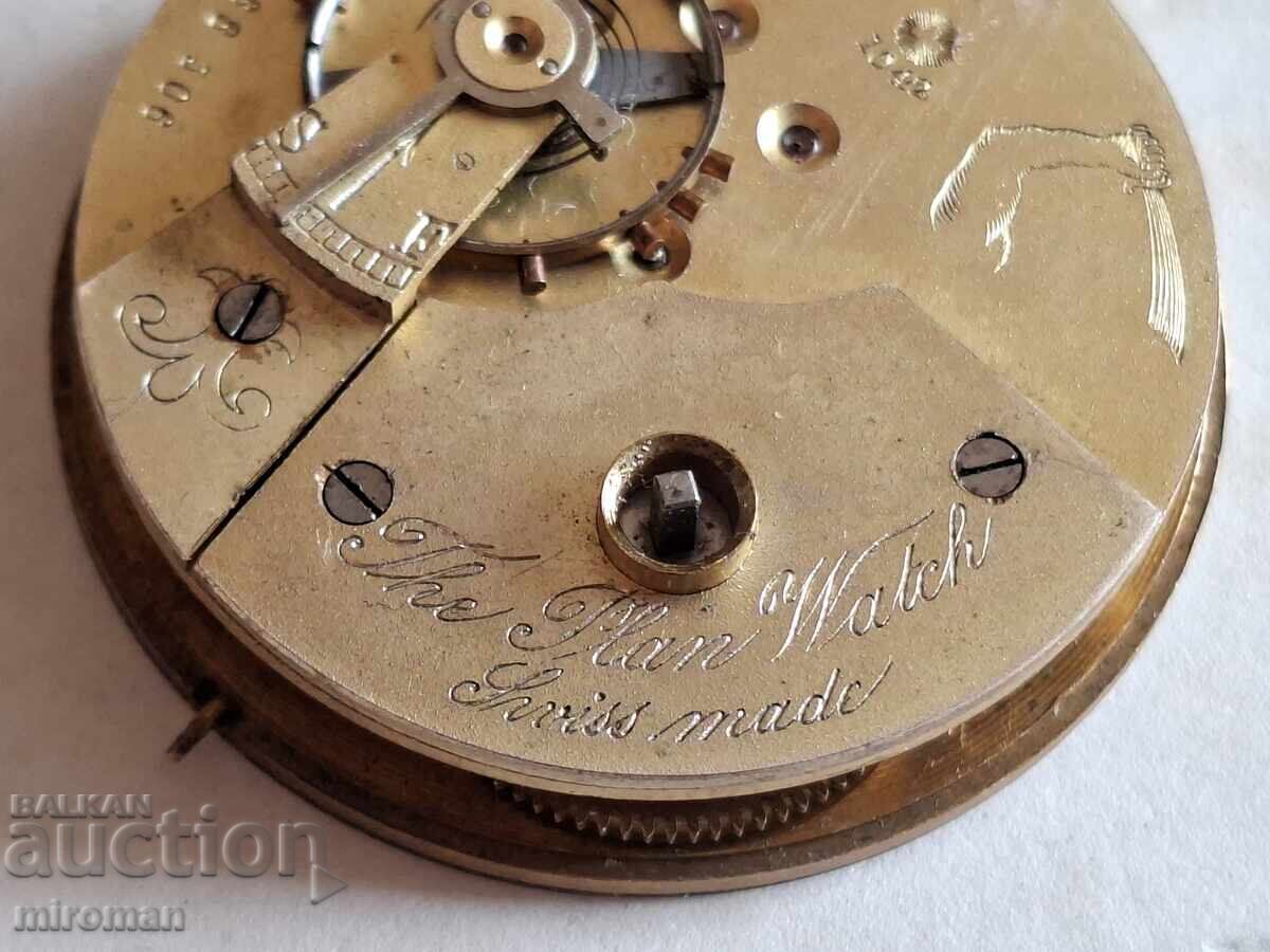 Selling lot of 2 old pocket watch movements - 5