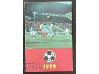 1880 Βουλγαρία ημερολόγιο Σπορ Τότο εθνική ομάδα ποδόσφαιρο