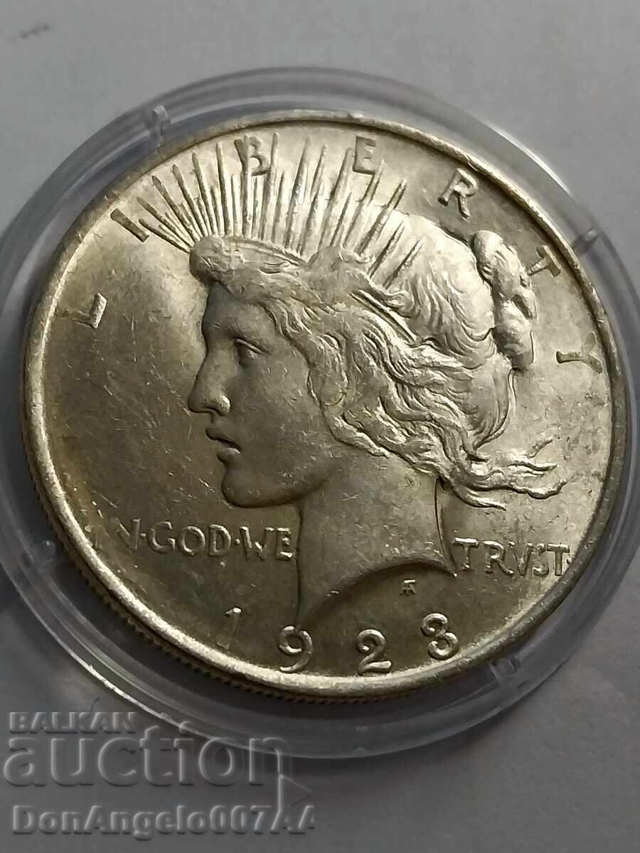 1 dolar 1923 SUA-Argint!