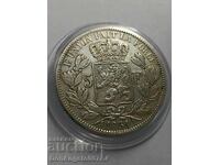 5 franci 1851 Belgia-Argint!