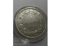 5 franci 1849 Belgia-Argint!