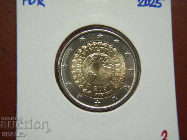 Livrarea 2 euro 2025 Portugalia /2 evro Portugaliya "Dezvoltare" (2) - Unc