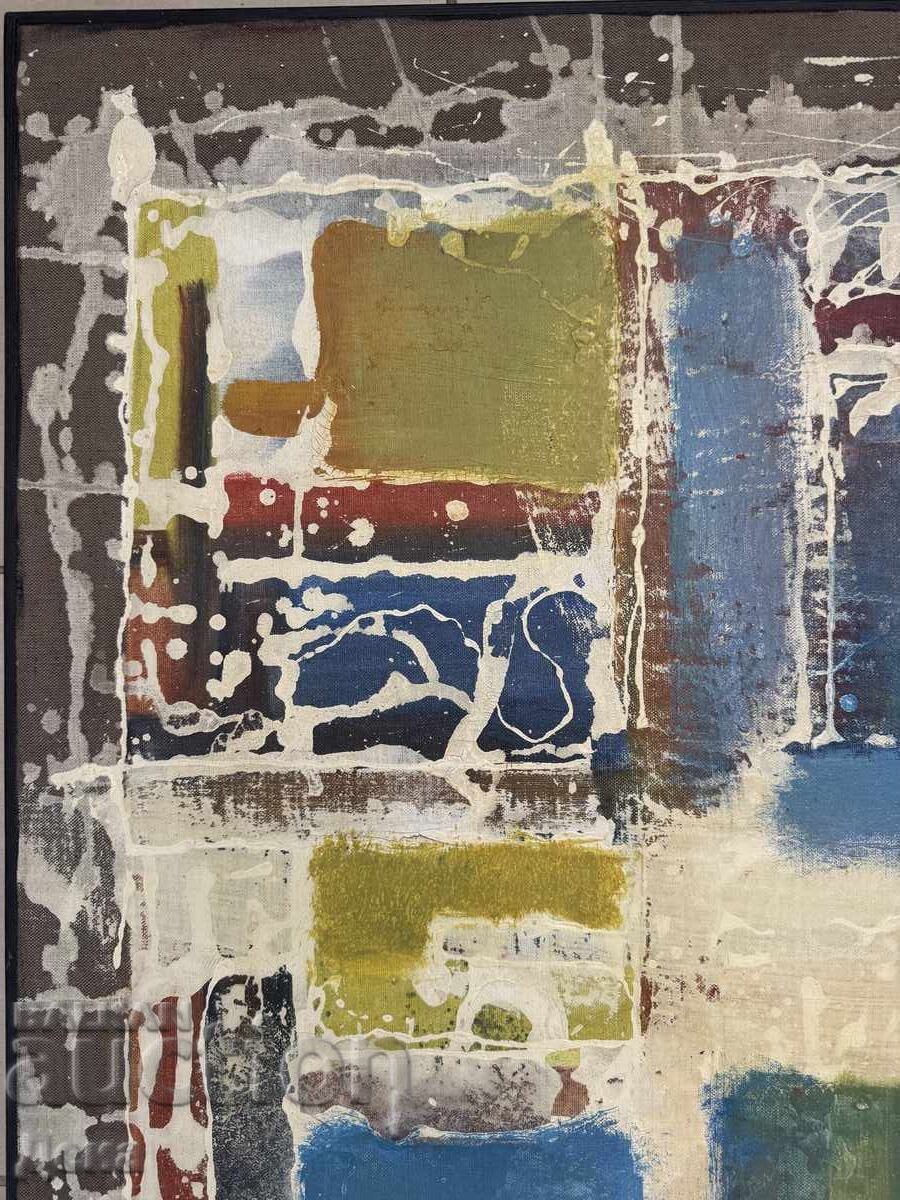Licitație Mare tablou abstract 2002