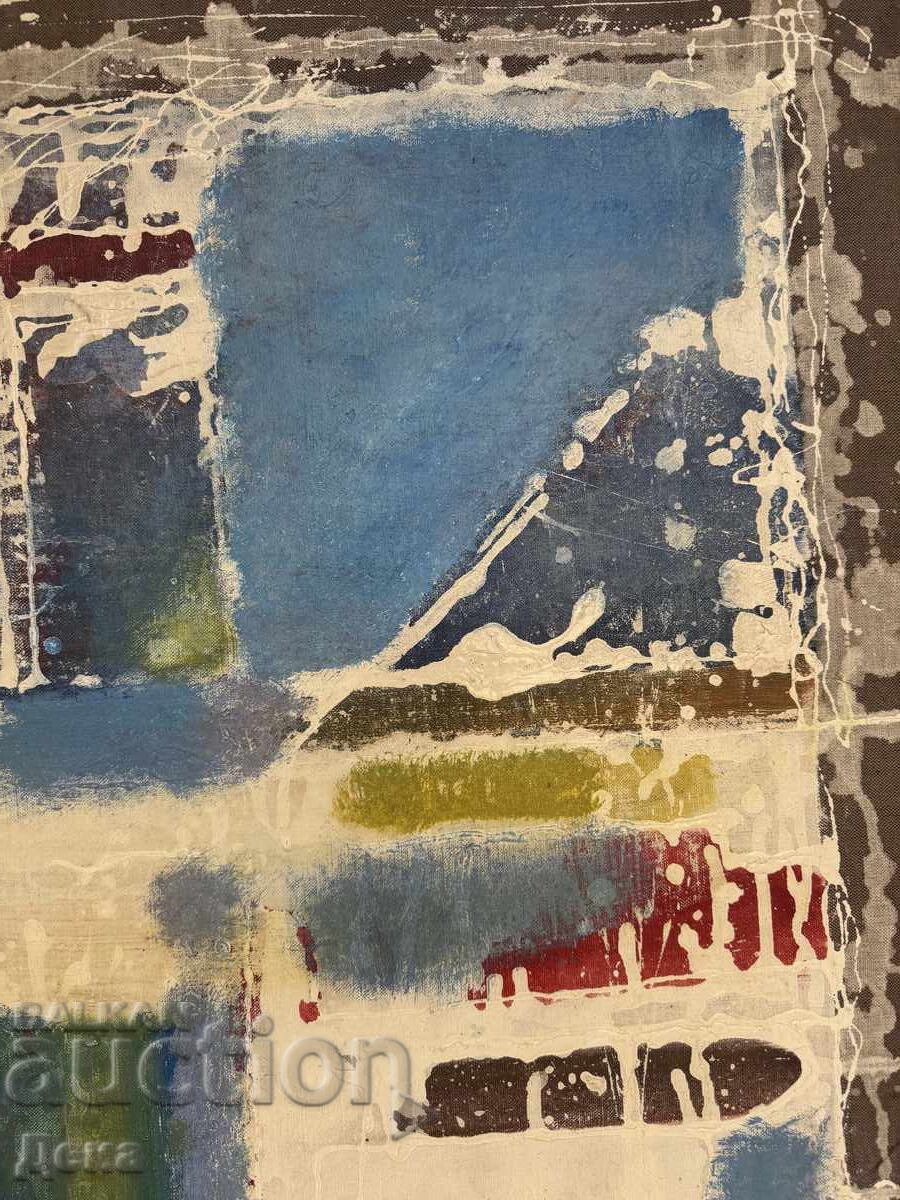 Delivery of Large abstract painting 2002