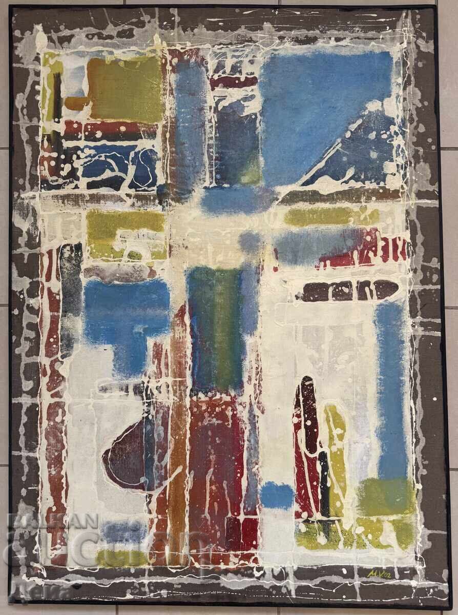 Large abstract painting 2002