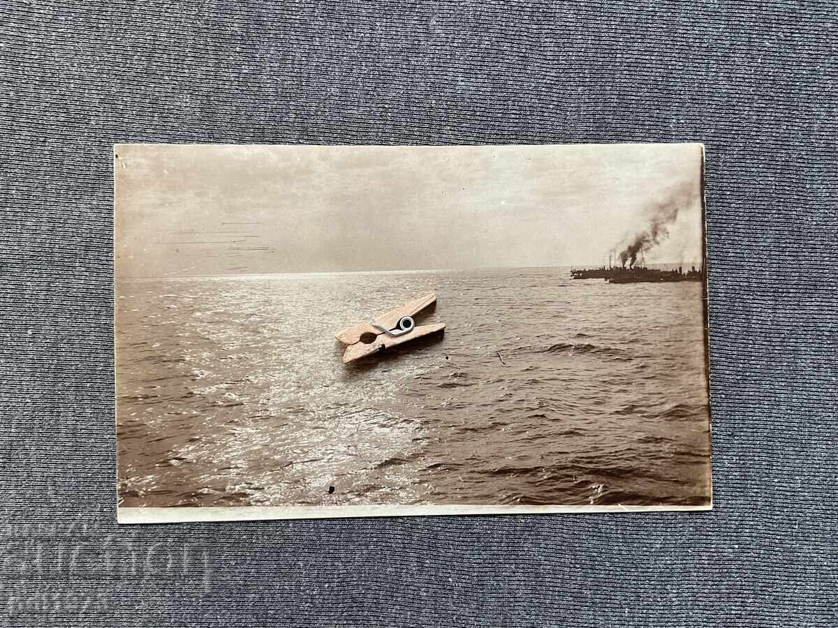 Veche fotografie navă de contramăsuri - 1924