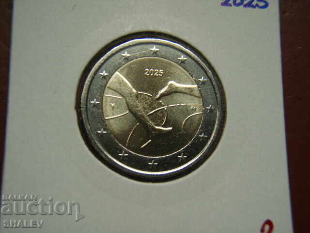 2 euro 2025 Finlanda "100 de ani" /2 evro Finlandiya (2) - Unc cu preț € 14.29 | 27.95 BGN