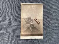 Стара  снимка моряци лодки 1920
