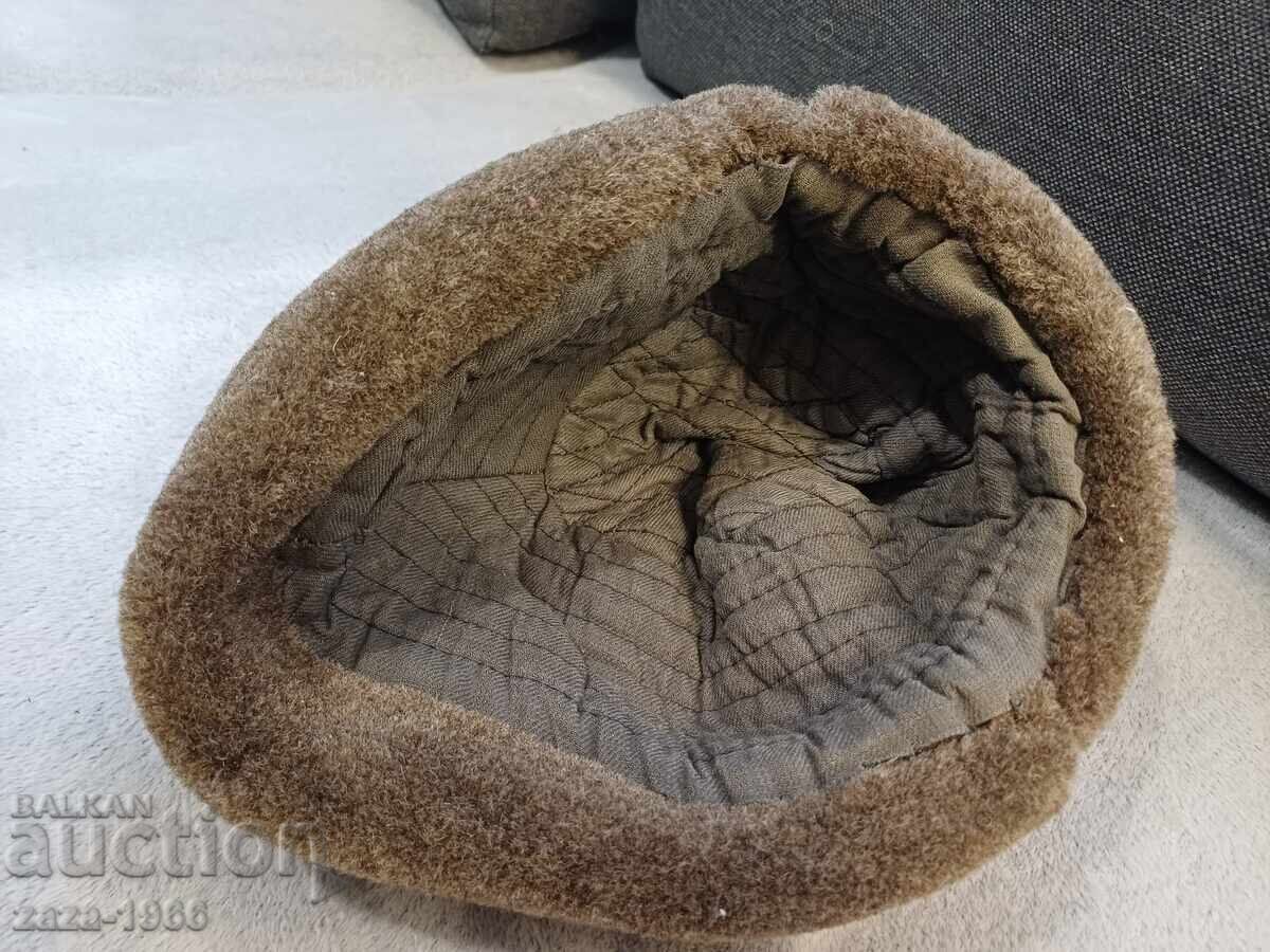 Mantou de iarnă militar cu căciulă - 6