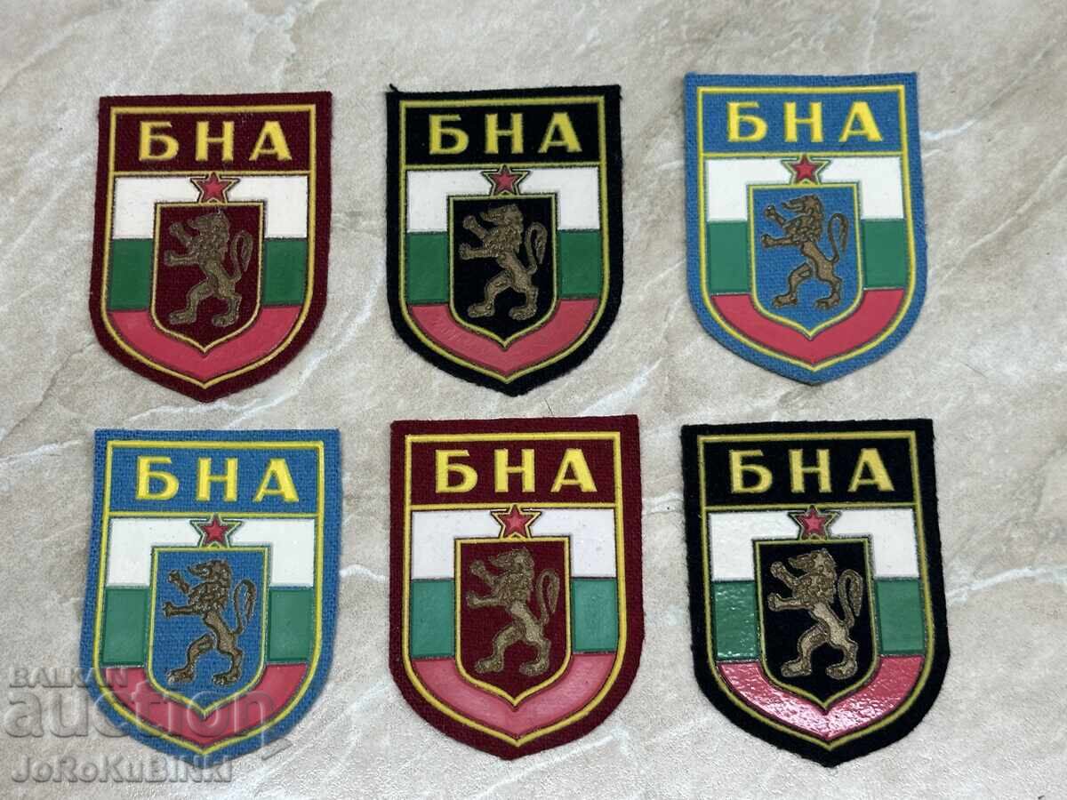 LOT Emblems BNA - 6 pieces