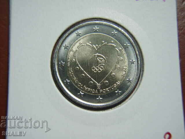 Livrarea 2 euro 2024 Portugalia "Olimpic" /Portugalia/ (2) - Unc 2 euro