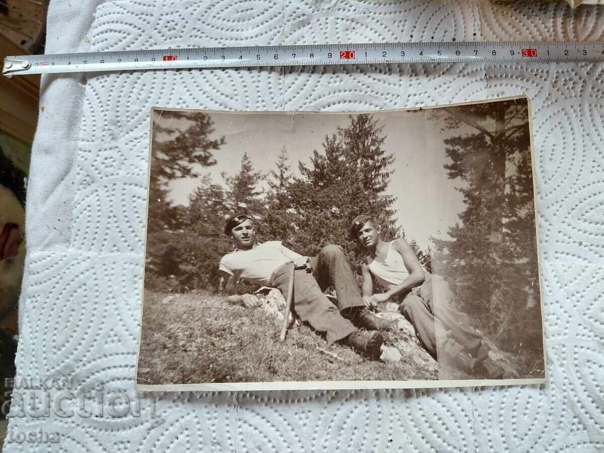 παλιές φωτογραφίες, στρατιώτες 1935, πάνω από Πανιchishte