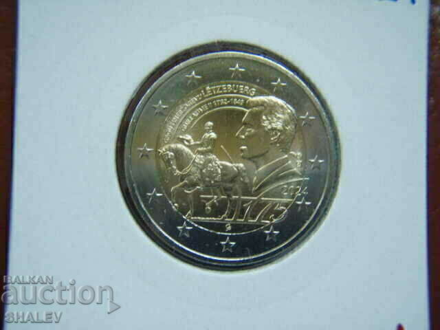 Licitație 2 Euro 2024 Luxemburg „175 ani” Luxemburg (1) - 2 euro