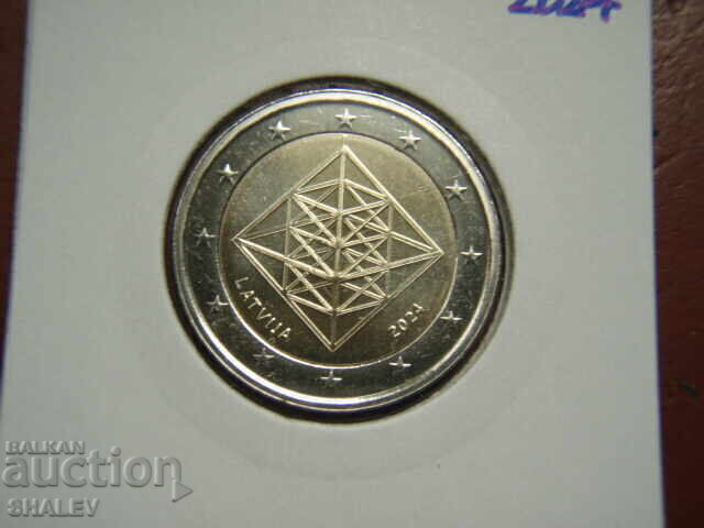 Delivery of 2 euro 2024 Latvia "Puzuris" /Latvia/ - Unc (2 euro)