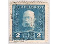 Austro-Hungarian Field Post - 1915 - Regular - Kaiser Franz Joseph, postmark