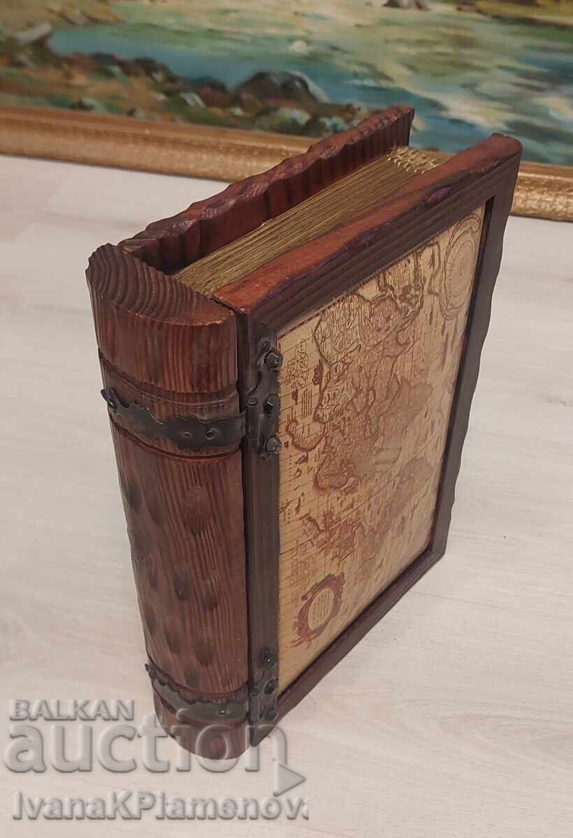 Доставка на Кутия дървена отлична голяма за ценители 35см 25см