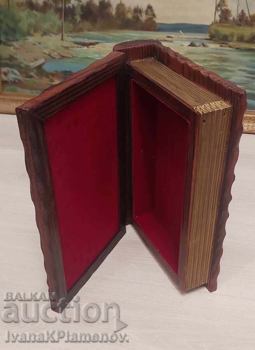 Кутия дървена отлична голяма за ценители 35см 25см - 6