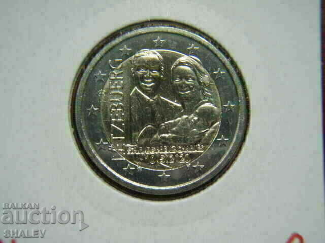 2 euro 2020 Luxemburg „Charles”(2) Luxemburg- Unc (2 euro) cu preț € 10.19 | 19.93 BGN