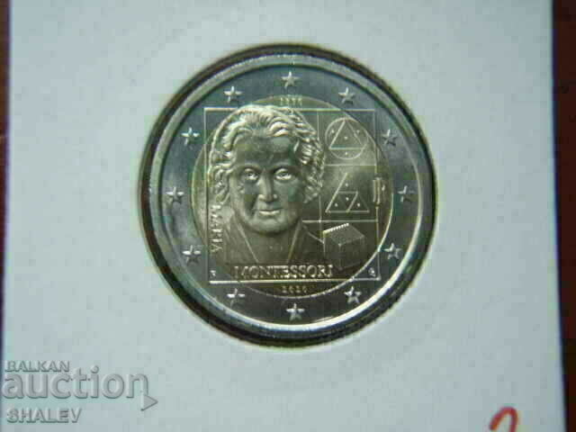 Livrarea 2 euro 2020 Italia "Montressori" (2) /Italia/ - Unc (2 euro)