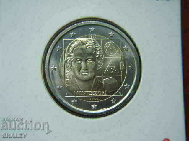2 euro 2020 Italia "Montressori" (2) /Italia/ - Unc (2 euro) cu preț € 5.59 | 10.93 BGN