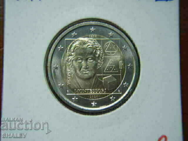 Licitație 2 euro 2020 Italia "Montressori" (2) /Italia/ - Unc (2 euro)