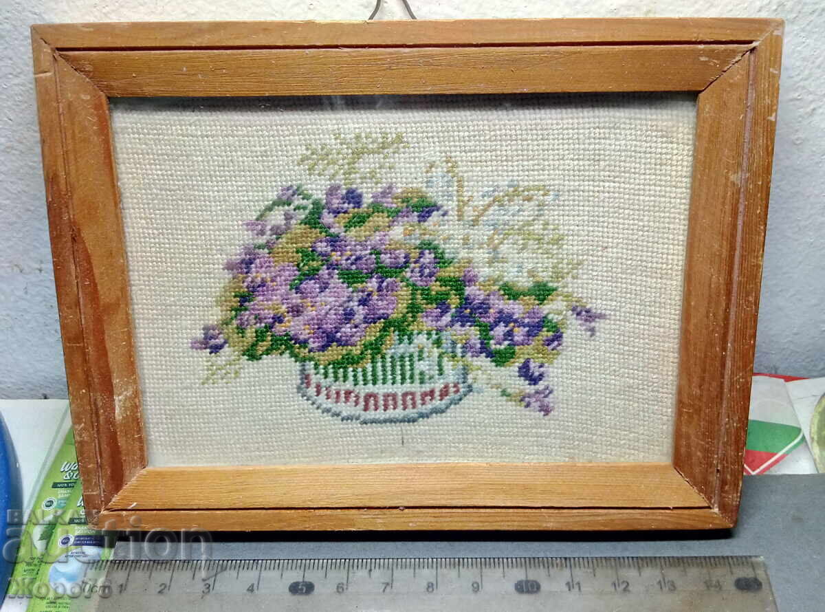 2 Stari rŭchno ushiti gobleni po model na Viler MINIATYURA με τιμή € 40.00 | 78.23 BGN