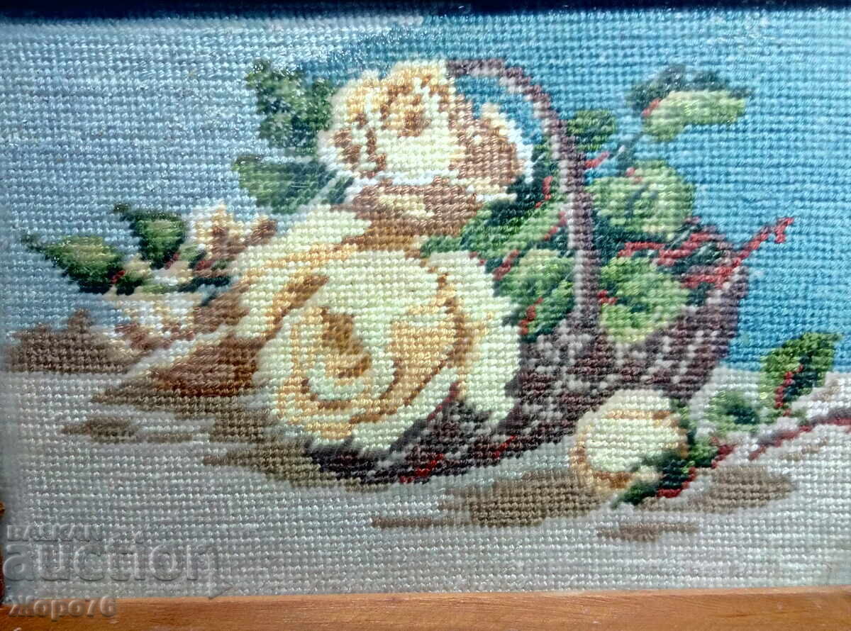 Παράδοση 2 Stari rŭchno ushiti gobleni po model na Viler MINIATYURA