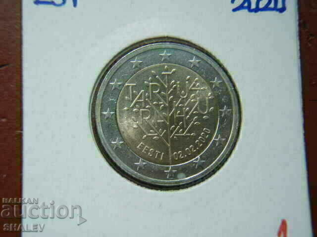 Livrarea 2 euro 2020 Estonia "Tartu" (1) /Estonia/ - Unc (2 euro)