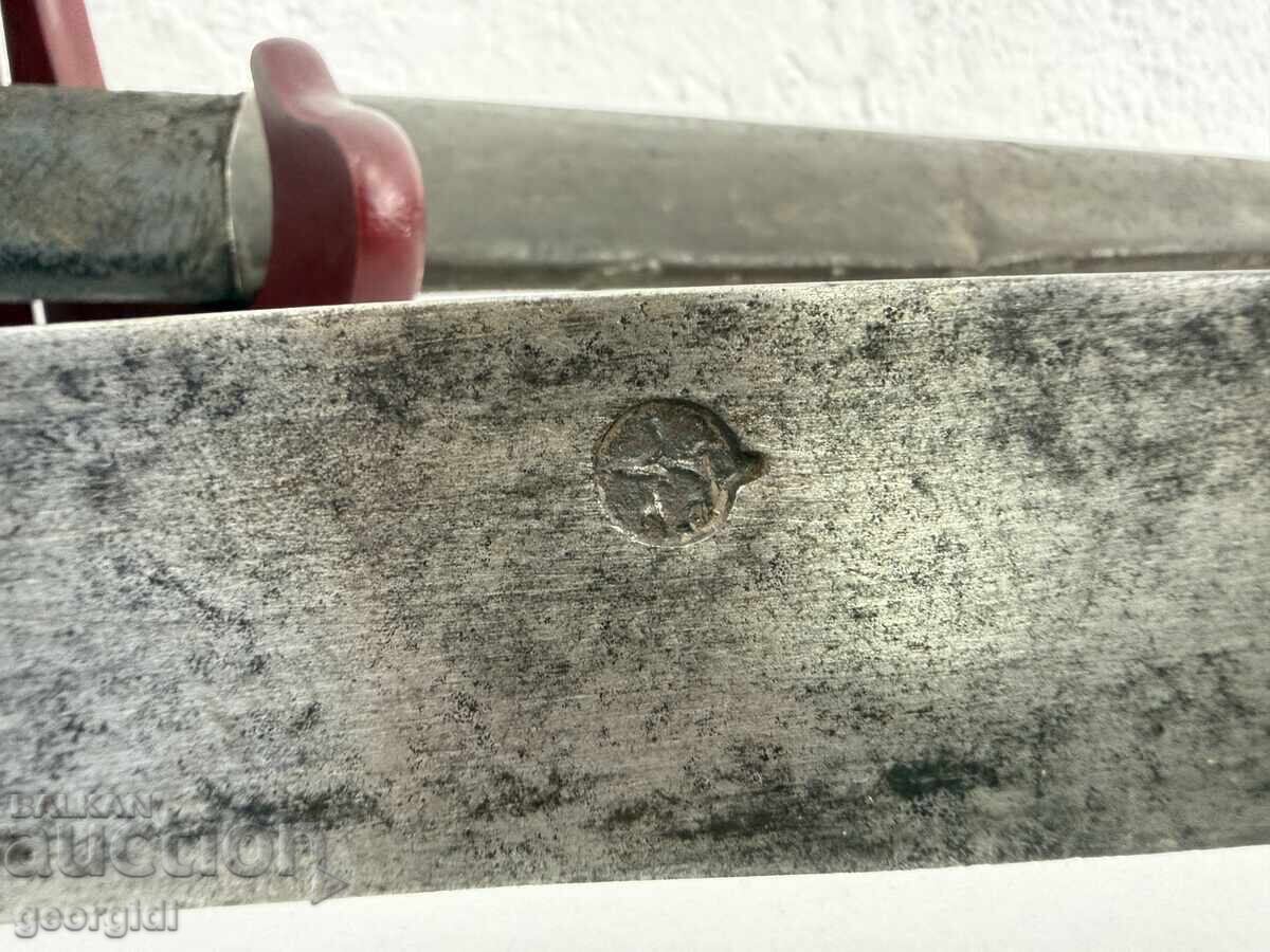 Аукцион Автентичен османски / балкански ятаган / острие / каракулак. Аукцион Автентичен османски / балкански ятаган / острие / каракулак.