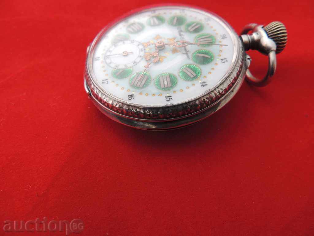 Ceas francez de buzunar din argint - sfârșitul secolului al XIX-lea - 7 Ceas francez de buzunar din argint - sfârșitul secolului al XIX-lea - 7