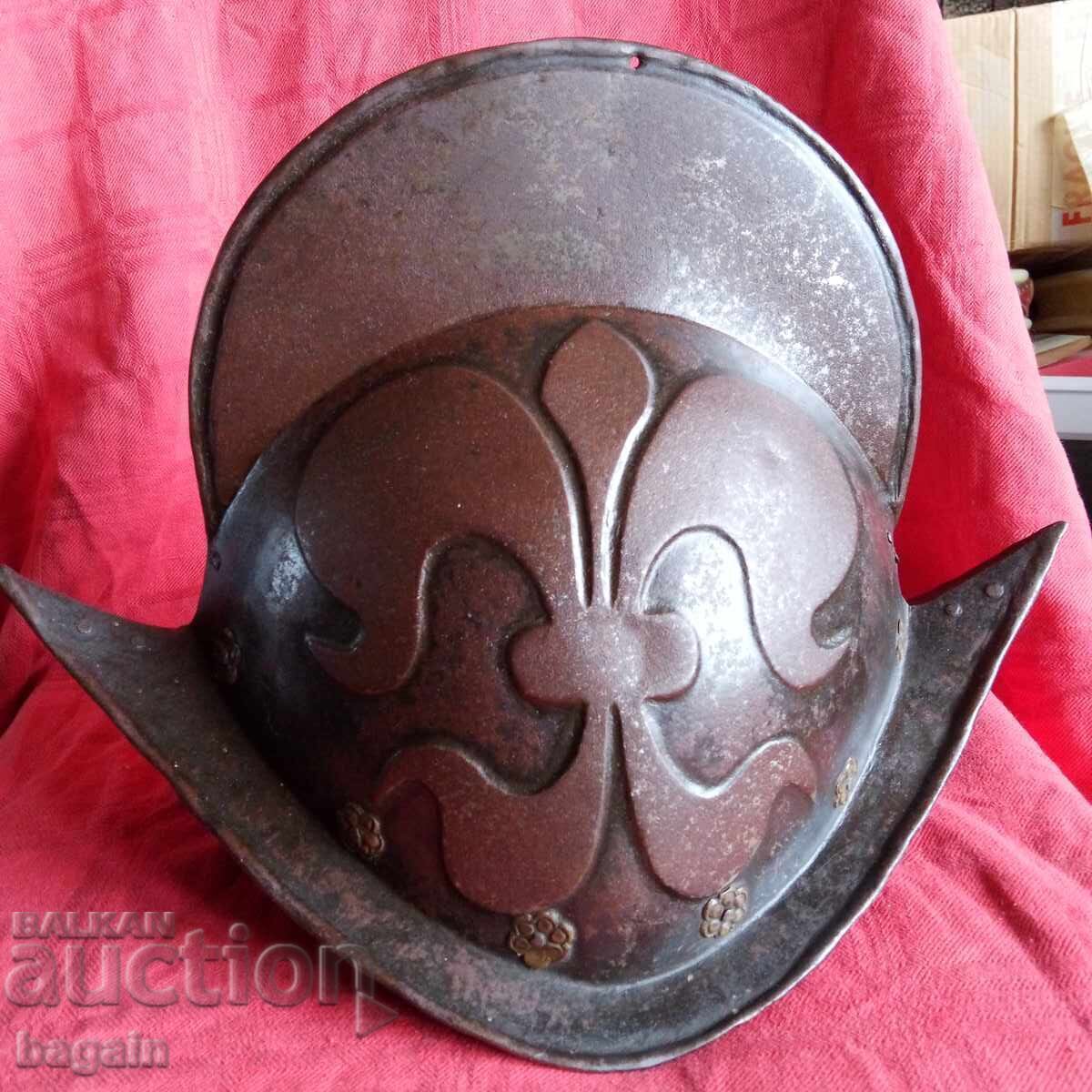 Auction  Authentic morion helmet