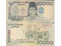 tino37 - INDONEZIA - 20000 RUPII - 1998 - F