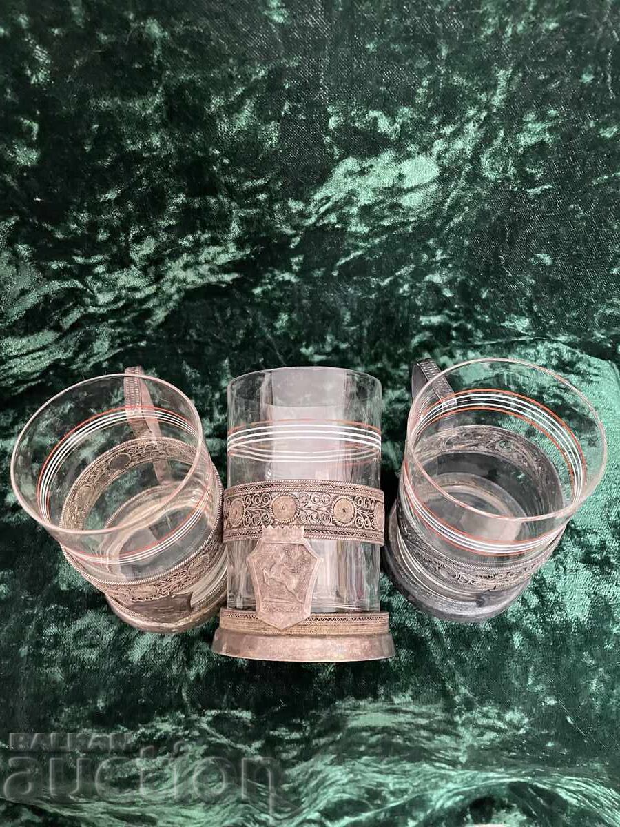 Podstakanniki-3 sh·t. SSSR cu preț € 24.95 | 48.80 BGN Podstakanniki-3 sh·t. SSSR cu preț € 24.95 | 48.80 BGN