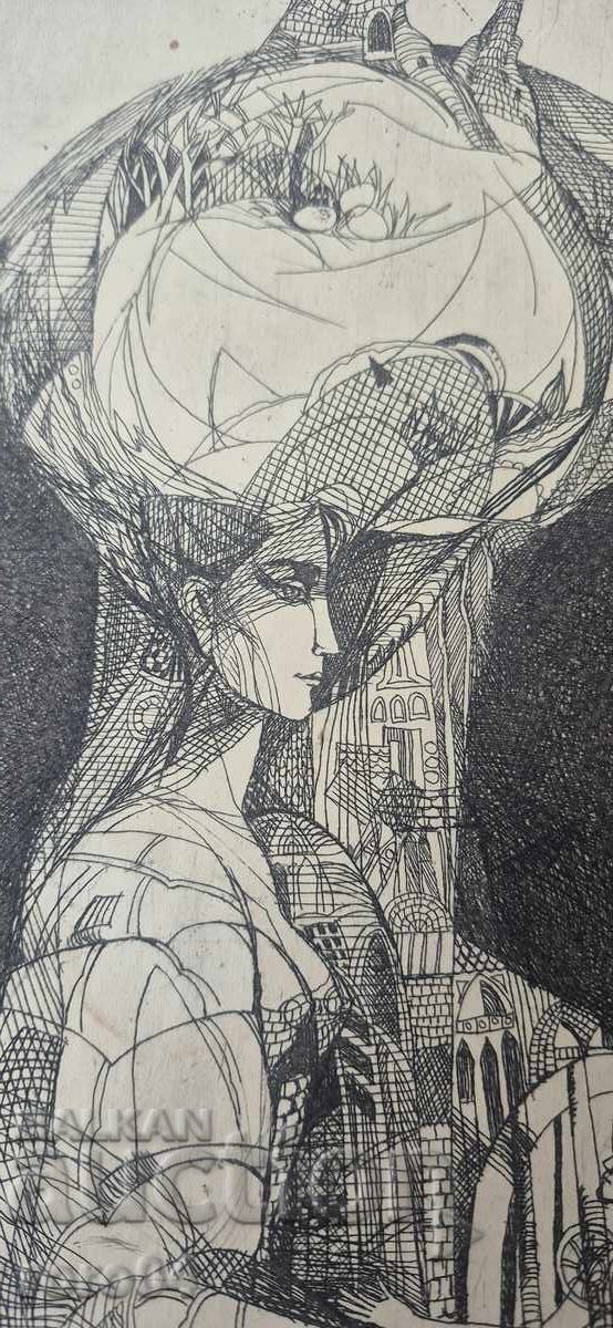 Licitație N. SERAFIMOVA - POEMS III - GRAFICĂ VECHE