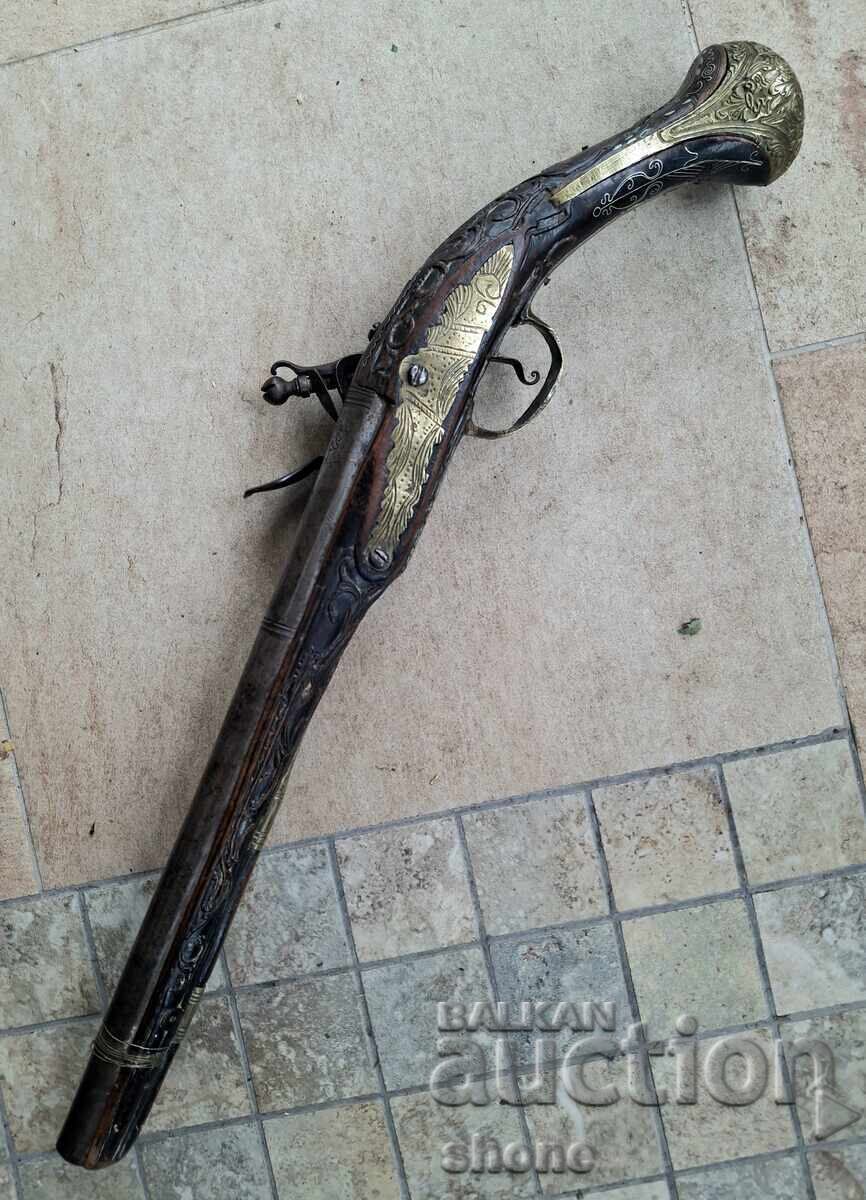 Πυρίτης πιστόλι, τουφέκι, σασί, μπόιλι, πυριτόλιθο - 7