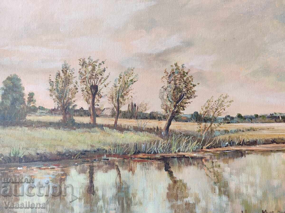 Licitație Pictură în ulei, copie John Constable