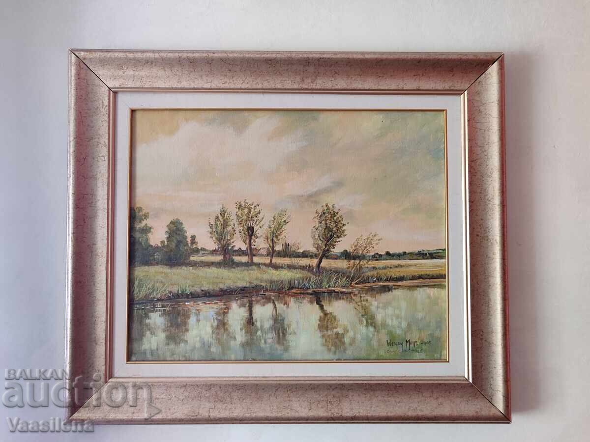 Pictură în ulei, copie John Constable