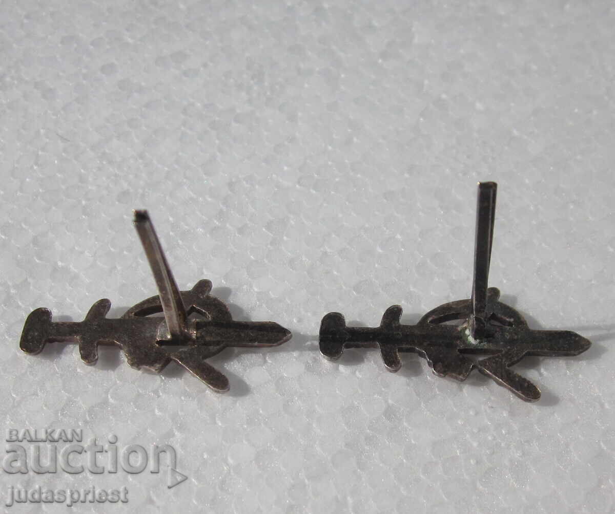 Livrarea BNR Bŭlgarski politseĭski KDS znak znachki venzeli