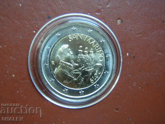 Licitație 2 Euro 2019 San Marino - Unc