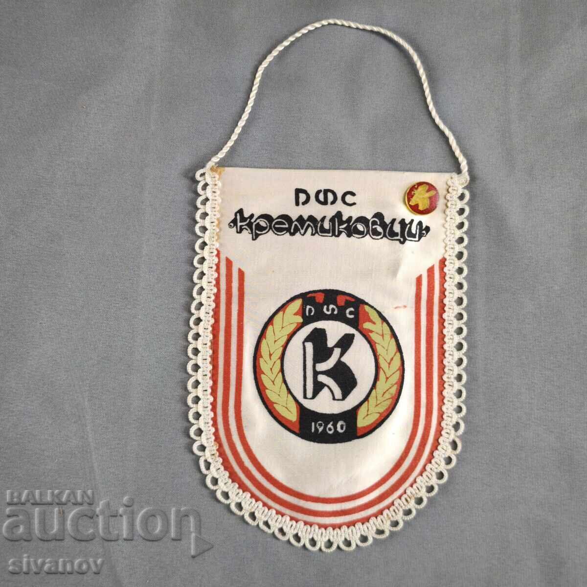 Steag drapel DFS Kremikovtsi cu insignă fotbal #6373